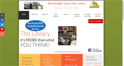 Desktop Screenshot of elkins.lib.wv.us