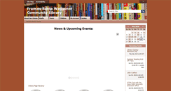 Desktop Screenshot of dewitt.lib.ia.us