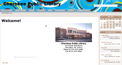 Desktop Screenshot of cherokee.lib.ia.us