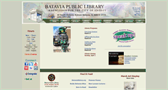 Desktop Screenshot of batavia.lib.il.us