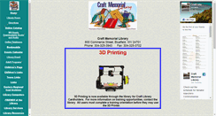 Desktop Screenshot of craftmemorial.lib.wv.us