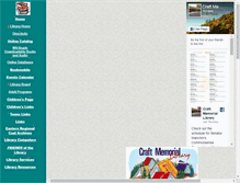 Tablet Screenshot of craftmemorial.lib.wv.us