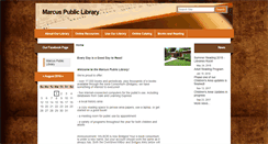 Desktop Screenshot of marcus.lib.ia.us