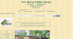 Desktop Screenshot of newhaven.lib.wv.us