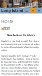 Mobile Screenshot of library.long-island.lib.me.us