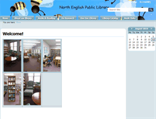 Tablet Screenshot of northenglish.lib.ia.us