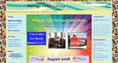Desktop Screenshot of marengo.lib.ia.us