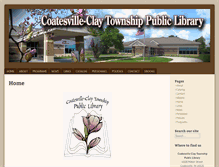 Tablet Screenshot of coatesvillectpl.lib.in.us
