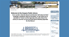 Desktop Screenshot of hospers.lib.ia.us