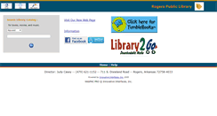 Desktop Screenshot of library.rpl.lib.ar.us