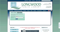 Desktop Screenshot of longwood.suffolk.lib.ny.us