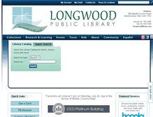 Tablet Screenshot of longwood.suffolk.lib.ny.us