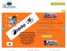 Tablet Screenshot of lpld.lib.in.us