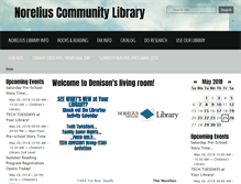 Tablet Screenshot of denison.lib.ia.us