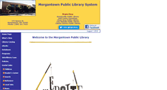 Desktop Screenshot of morgantown.lib.wv.us