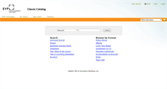 Desktop Screenshot of evans.evcpl.lib.in.us