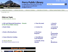 Tablet Screenshot of perry.lib.ia.us