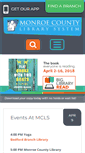 Mobile Screenshot of calendar.monroe.lib.mi.us