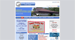 Desktop Screenshot of fortville.lib.in.us