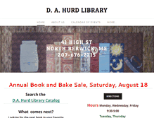 Tablet Screenshot of da-hurd.lib.me.us