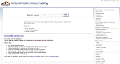 Desktop Screenshot of catalog.portland.lib.me.us