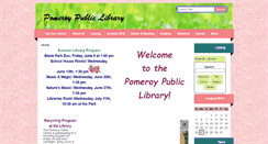 Desktop Screenshot of pomeroy.lib.ia.us
