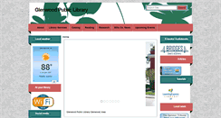 Desktop Screenshot of glenwood.lib.ia.us