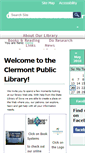 Mobile Screenshot of clermont.lib.ia.us