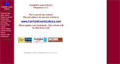 Desktop Screenshot of fairfield.lib.sc.us