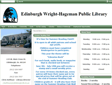 Tablet Screenshot of edinburgh.lib.in.us