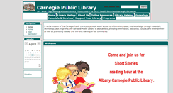 Desktop Screenshot of carnegie.lib.mo.us