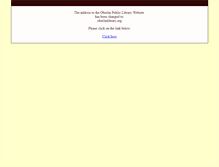 Tablet Screenshot of oberlinpl.lib.oh.us