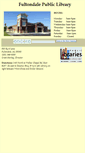 Mobile Screenshot of fultondale.lib.al.us