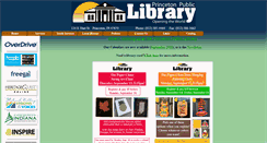 Desktop Screenshot of princetonpl.lib.in.us