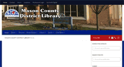 Desktop Screenshot of masoncounty.lib.mi.us