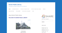 Desktop Screenshot of darien.lib.wi.us