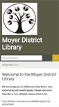 Mobile Screenshot of moyer.lib.il.us