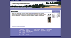 Desktop Screenshot of colesburg.lib.ia.us