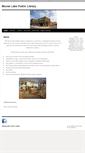 Mobile Screenshot of moose-lake.lib.mn.us