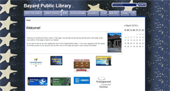 Desktop Screenshot of bayard.lib.ia.us