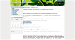 Desktop Screenshot of douglascountylibrary.lib.mo.us