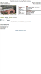 Mobile Screenshot of lincolncountypl.lib.wv.us