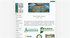Desktop Screenshot of flora.lib.in.us