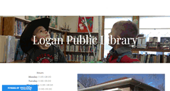 Desktop Screenshot of logan.lib.ia.us