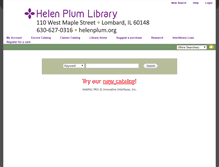 Tablet Screenshot of hpl.plum.lib.il.us