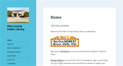 Desktop Screenshot of pikeco.lib.in.us