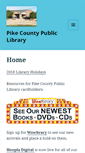 Mobile Screenshot of pikeco.lib.in.us