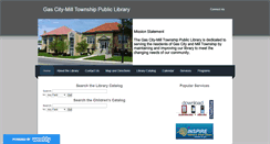 Desktop Screenshot of gcmtpl.lib.in.us