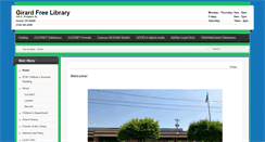 Desktop Screenshot of girard.lib.oh.us