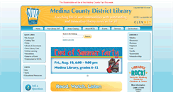 Desktop Screenshot of medina.lib.oh.us